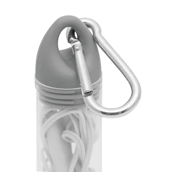 In Ear headphones LISTEN&TALK, white/grey 56-0406260 biały - Promotional items with the logo