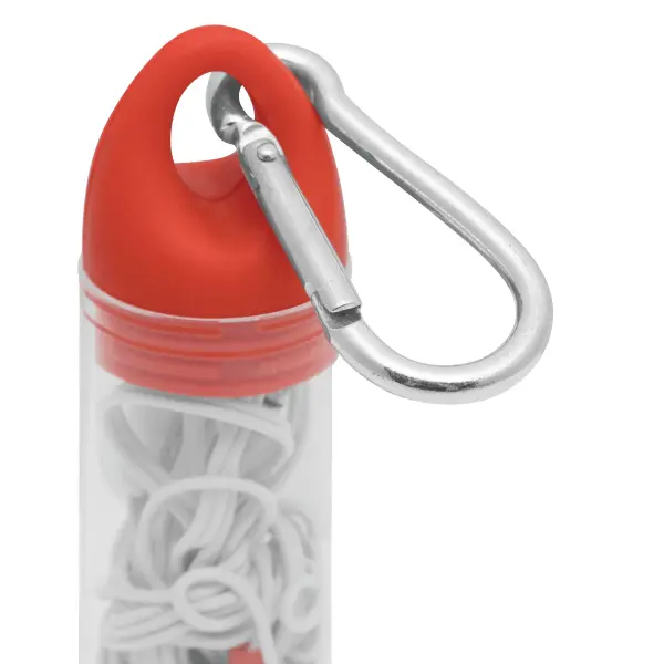 In Ear headphones LISTEN&TALK, red 56-0406263 czerwony - Promotional items with the logo