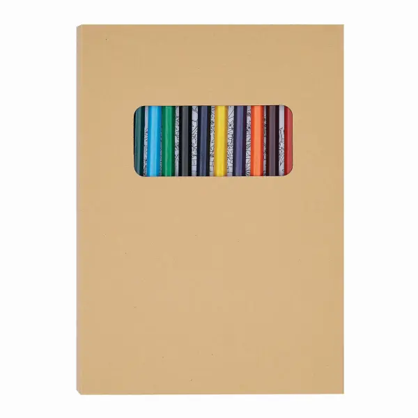 Zestaw do kolorowania COLORFUL BOOK 56-0504112 brązowy - Artykuły promocyjne z logo